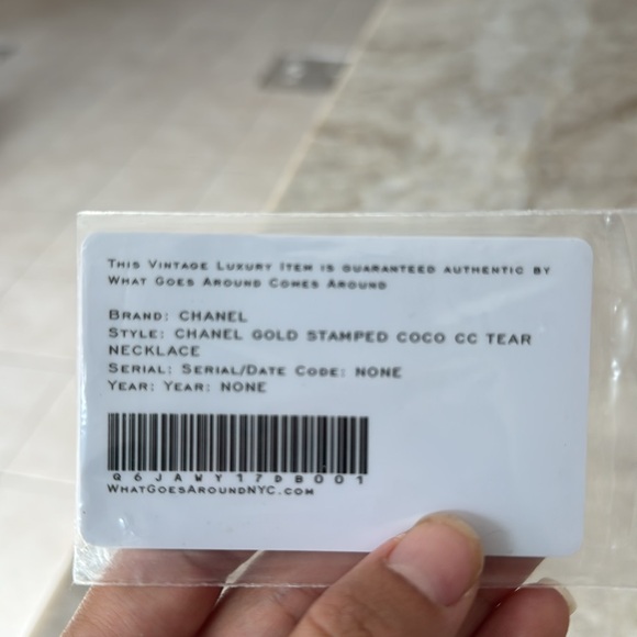 Vintage Chanel Coin Necklace - Picture 4 of 5